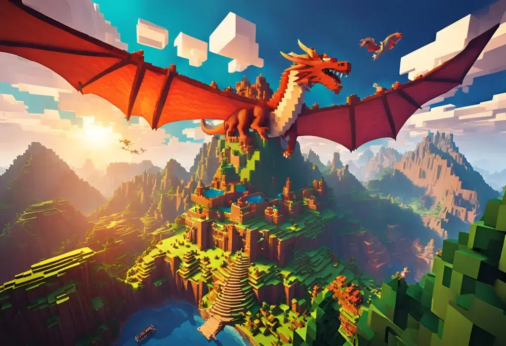 minecraft-rtx-dragons