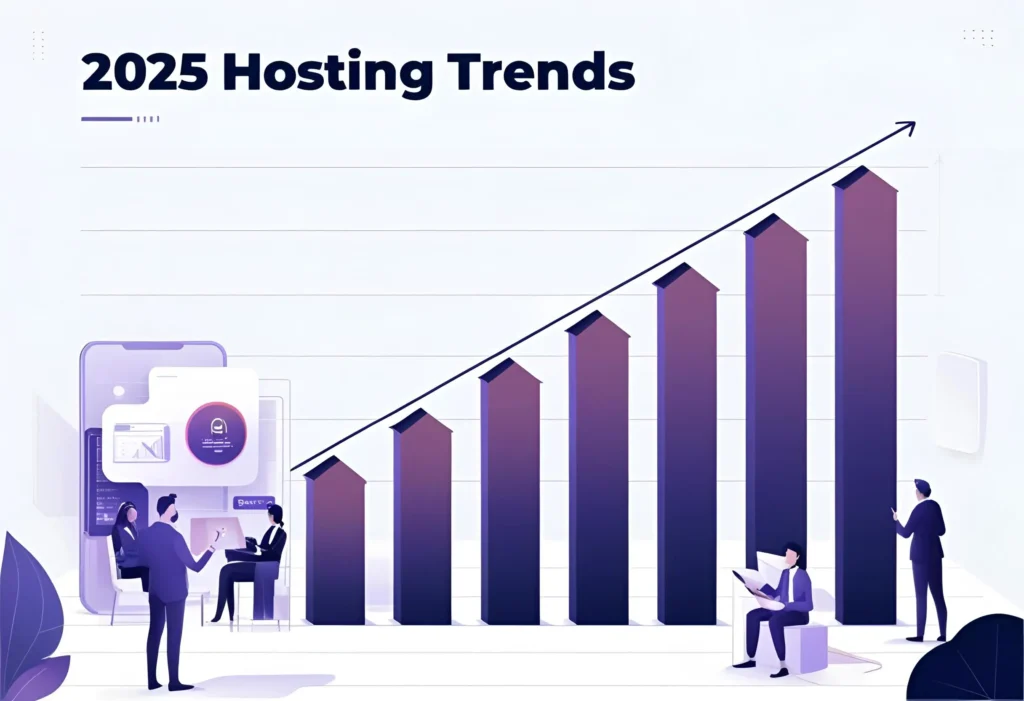 2025 hosting trendleri grafik